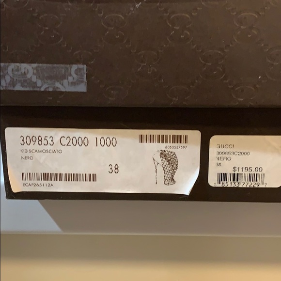 Gucci Suede Booties - Picture 6 of 6